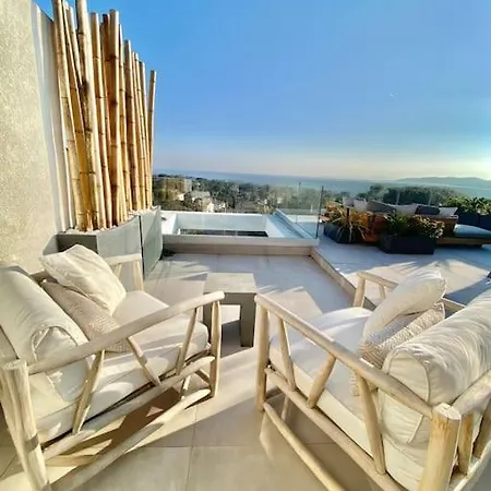 Luxe Palmerey 10 Pax Piscine Spa Vue Mer Saint-Raphaël