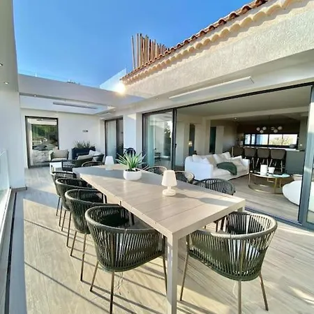 Villa Luxe Palmerey 10 Pax Piscine Spa Vue Mer Saint-Raphaël