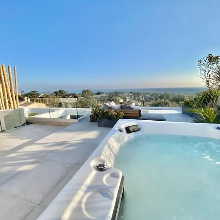 Luxe Palmerey 10 Pax Piscine Spa Vue Mer *