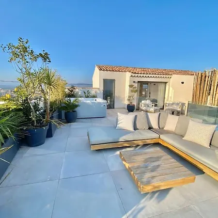 Luxe Palmerey 10 Pax Piscine Spa Vue Mer * Saint-Raphael (Var)
